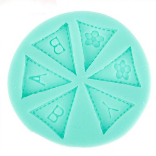 Молд "Флажки Baby" Молд "Флажки Baby"