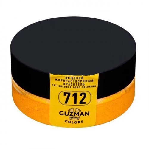 Краситель жирорастворимый GUZMAN (712) Желтый яичный, 5г Краситель жирорастворимый GUZMAN (712) Желтый яичный, 5г
