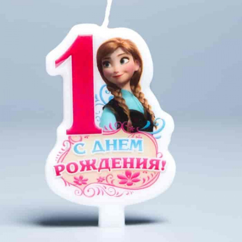 Свеча в торт "Холодное сердце №1" Свеча в торт "Холодное сердце №1"