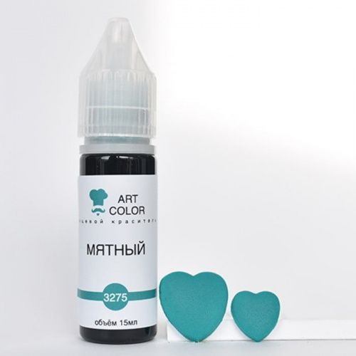 Гелевый краситель Art Color Мятный, 15мл Гелевый краситель Art Color Мятный, 15мл